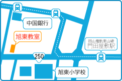 旭東コミュニティハウスの地図